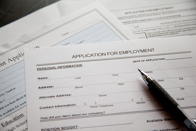 Picture of an Application Form